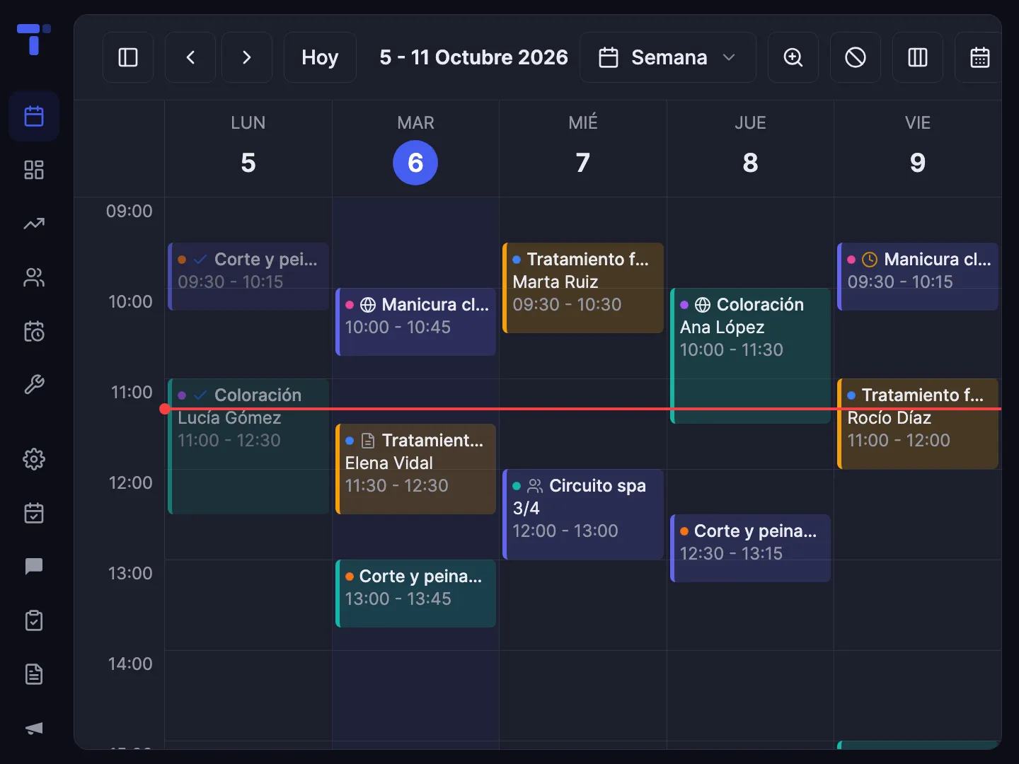 Una agenda para todo tu negocio