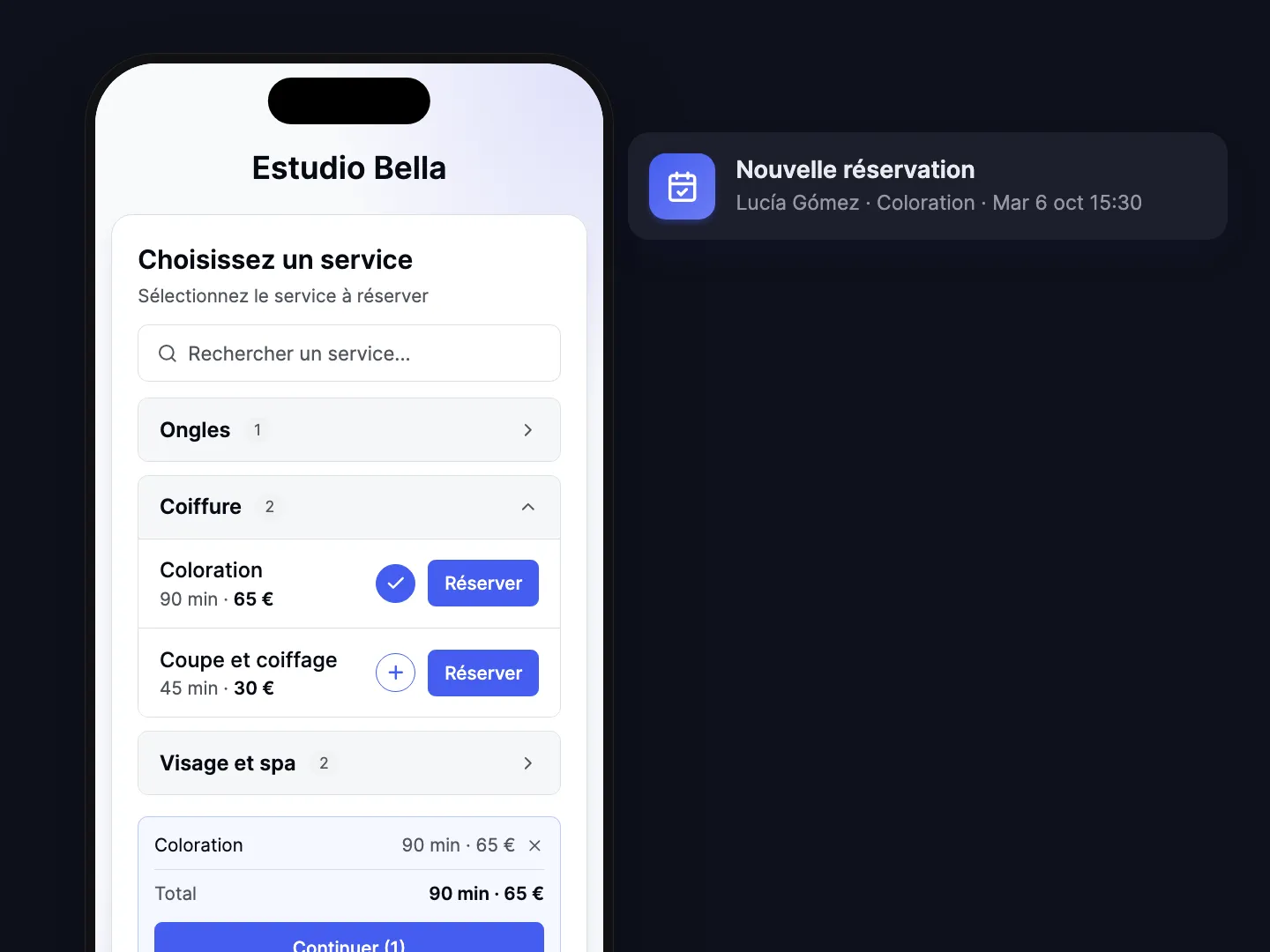 Vos clients réservent seuls, à toute heure