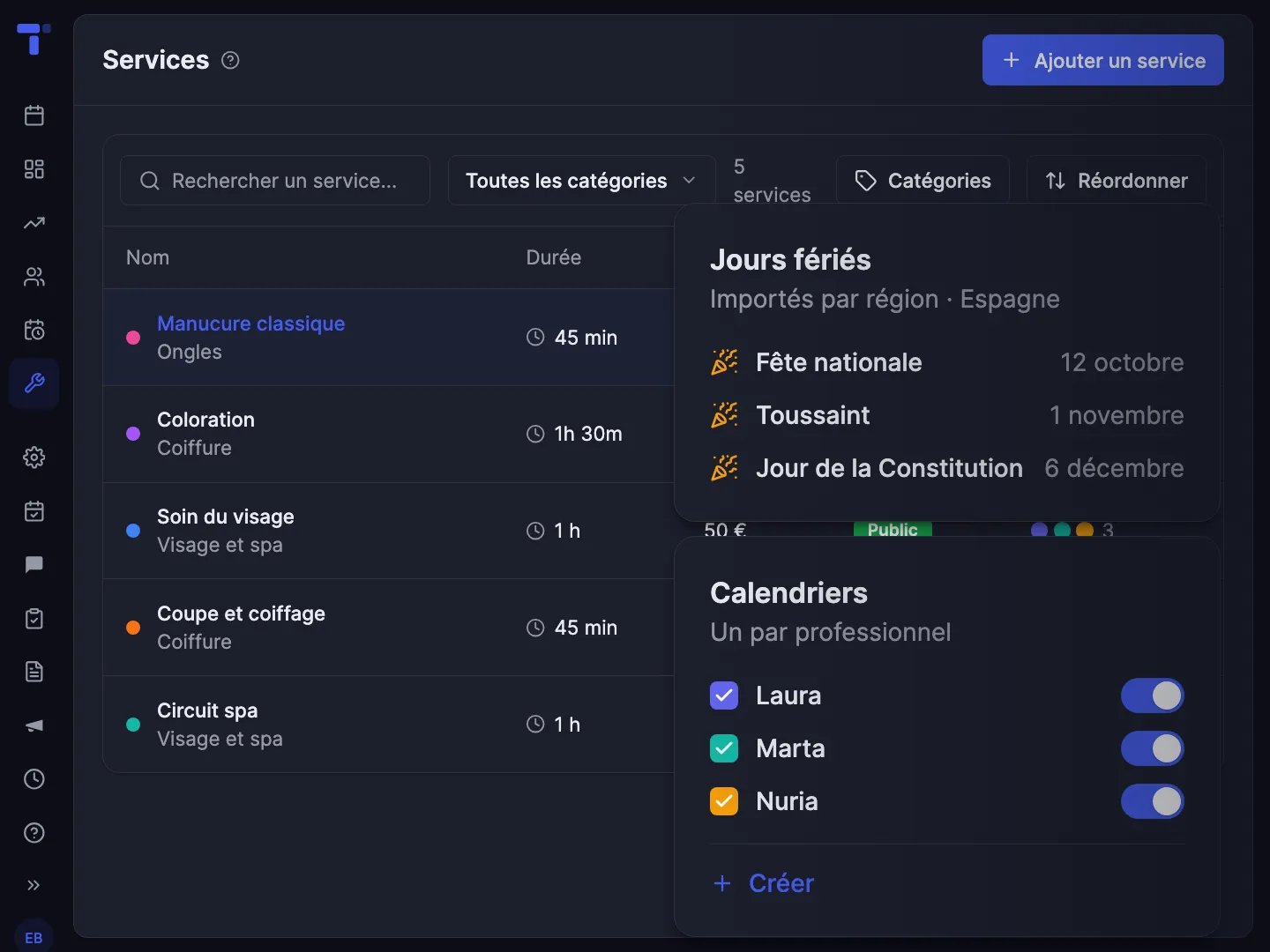 Configuré une fois. Respecté tout seul.