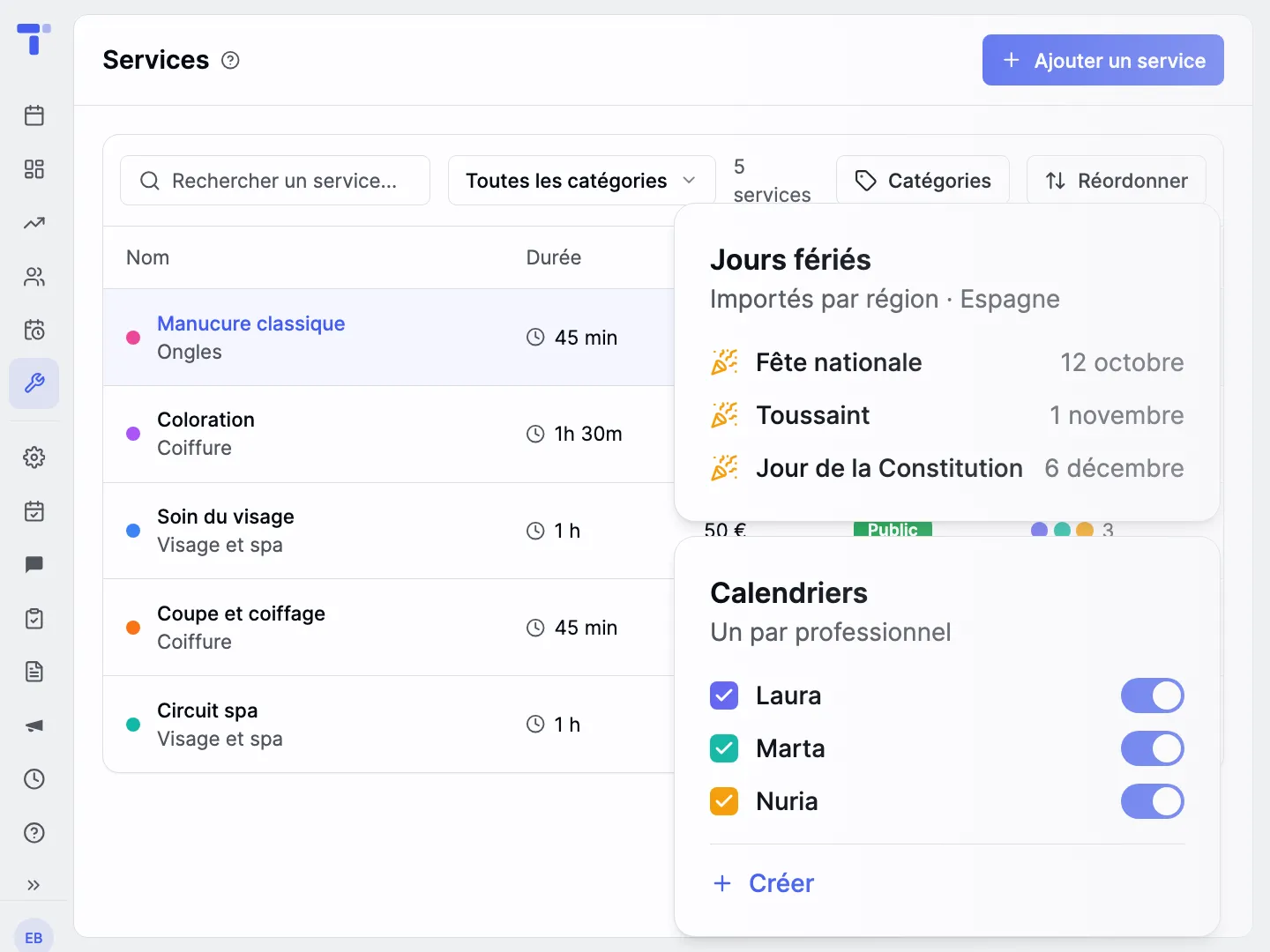Configuré une fois. Respecté tout seul.