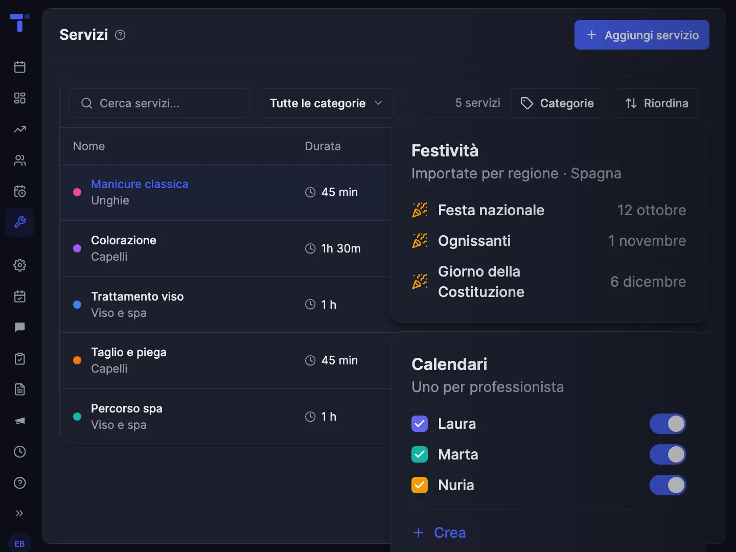 Si configura una volta. Si rispetta da sola.