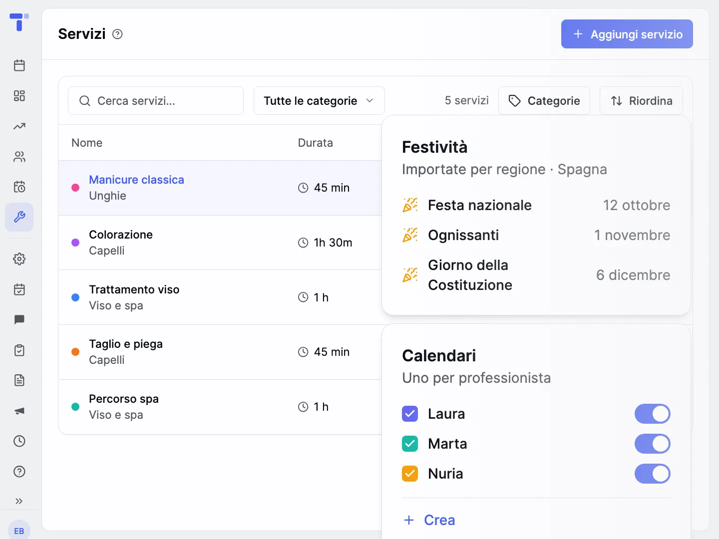 Si configura una volta. Si rispetta da sola.